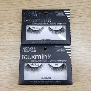 Ardell Professional Faux Mink Fake Lashes 811 Lightweight Invisiband 2-Pack
